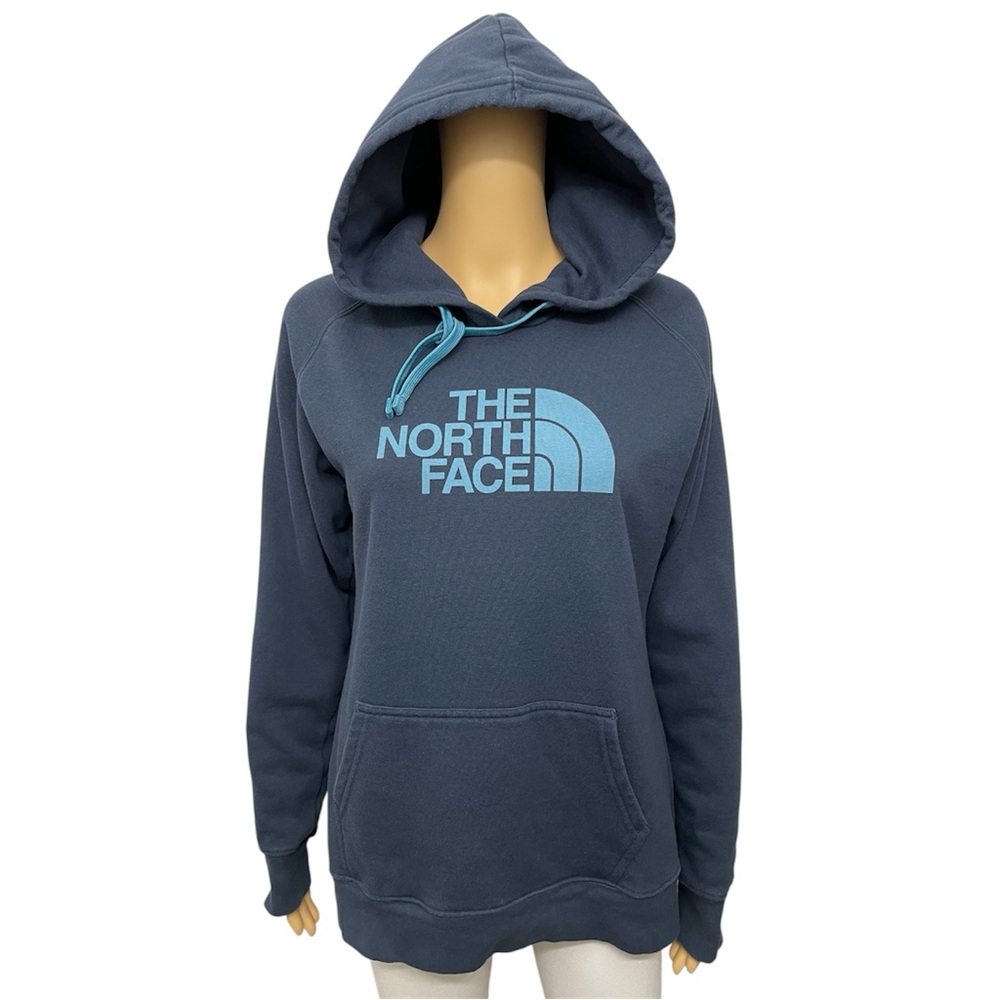 The North Face Half Dome Pullover Hoodie Navy Blue Sweatshirt Top Women’s size L